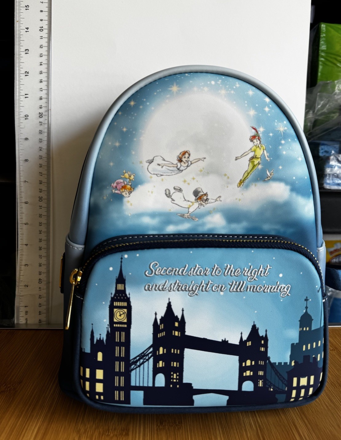 NWT Disney Peter Pan Second Star to the Right Loungefly