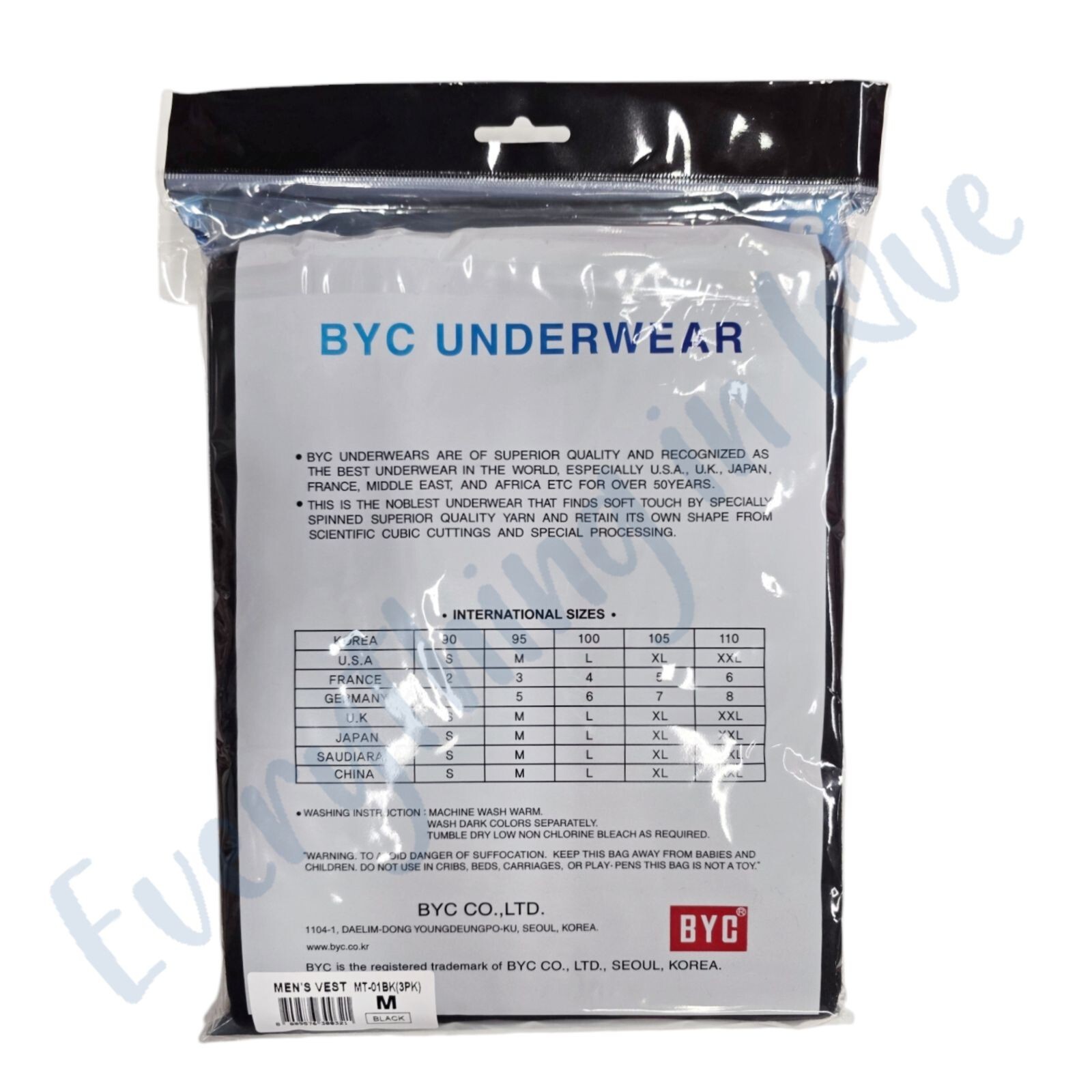 BYC 3 Pack Men 100% Premium Soft Cotton Tank Top Undershirts A Shirts Inner Wear