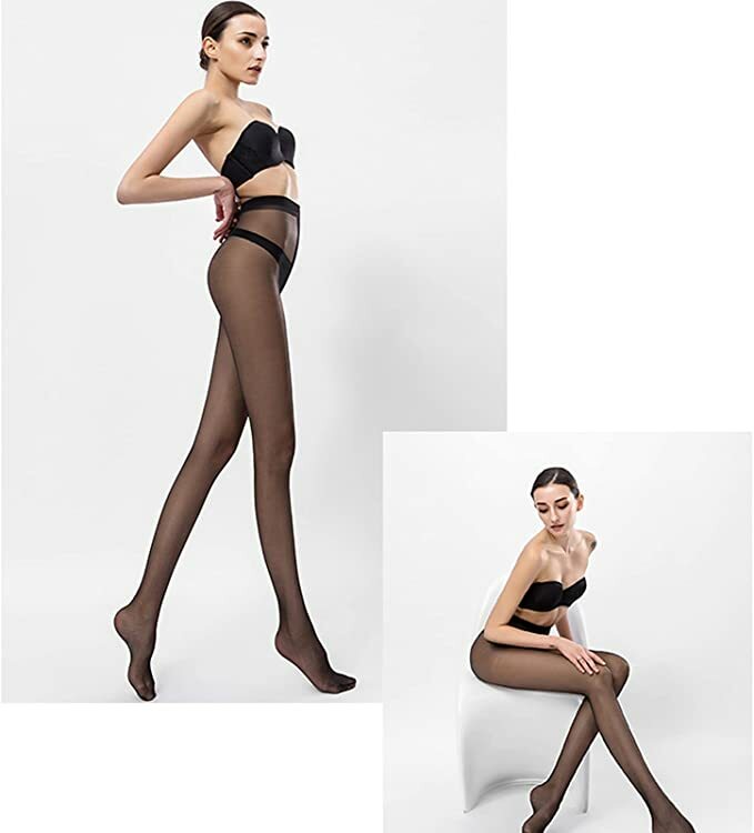 15D Pantyhose Tights for Women-Women’s Ultra Sheer Tight with Control To
