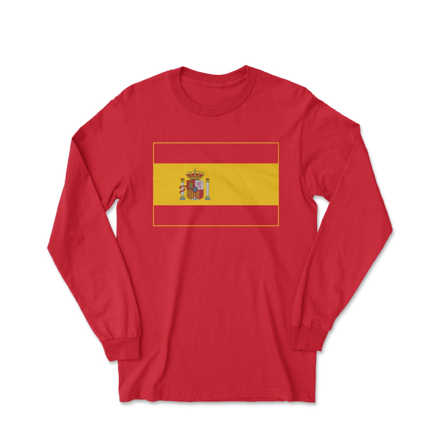 Spain Soccer Pride Yeremy 11 Two-Sided Tribute Long Sleeve T-Shirt
