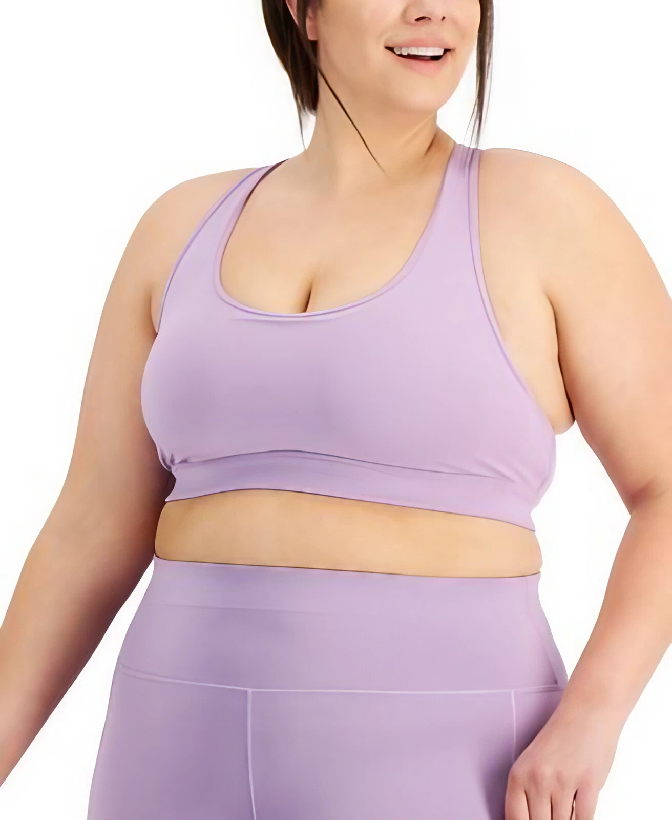 Ideology 2-Pack Plus Size Mid Impact Removable Pads Women’s Sports Bra NWT