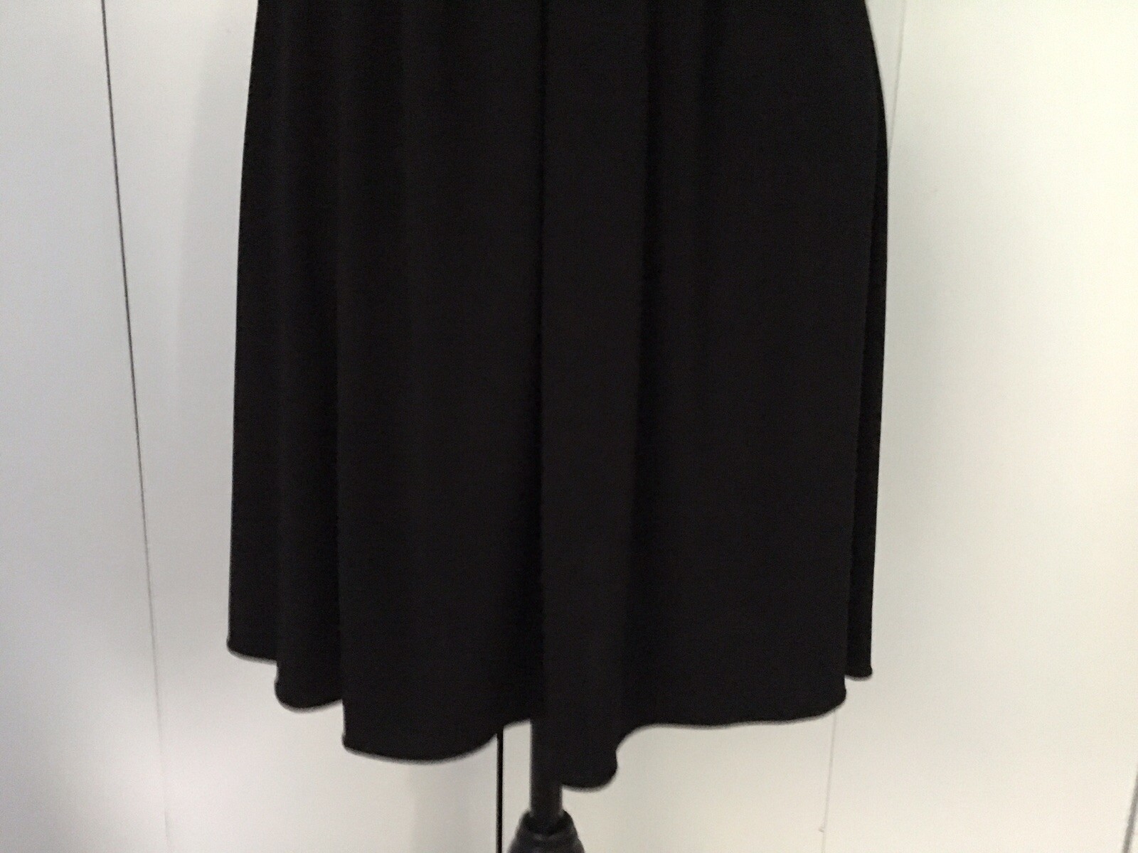 Vintage Black Strapless Cocktail Dress Size 7/8 – Beaded Macy’s Deadstock NWT