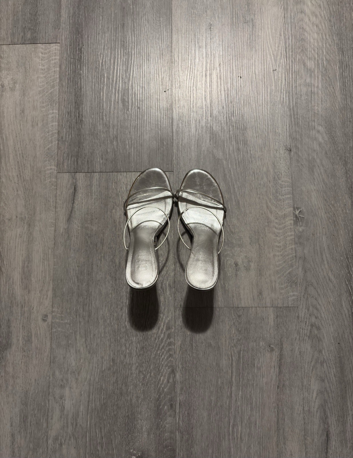 GCDS MORSO HEELS In Silver