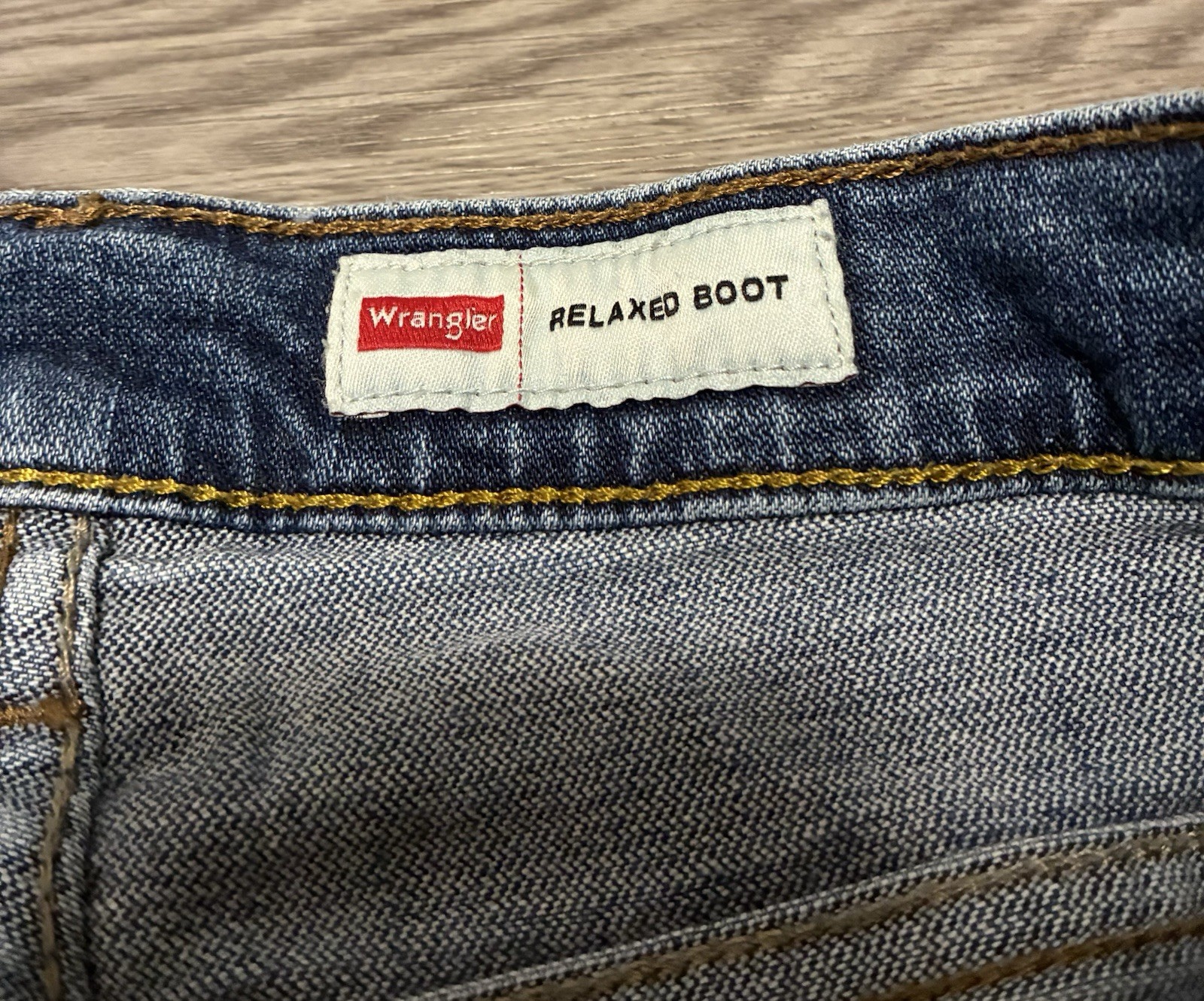 Wrangler Relaxed Boot Jeans Men’s 32×30 Blue Medium Wash Bootcut Relaxed Fit