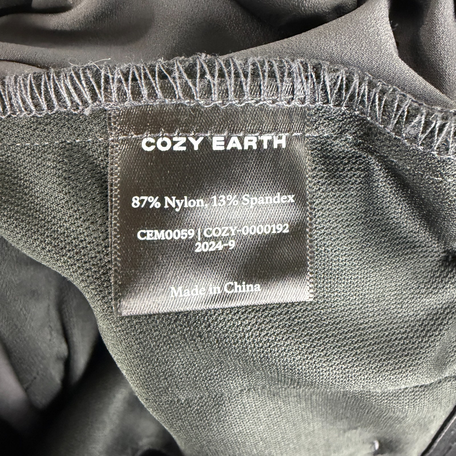 Cozy Earth Everywhere Chino Pants Mens Size 33×30 Gray Straight Leg Golf Casual