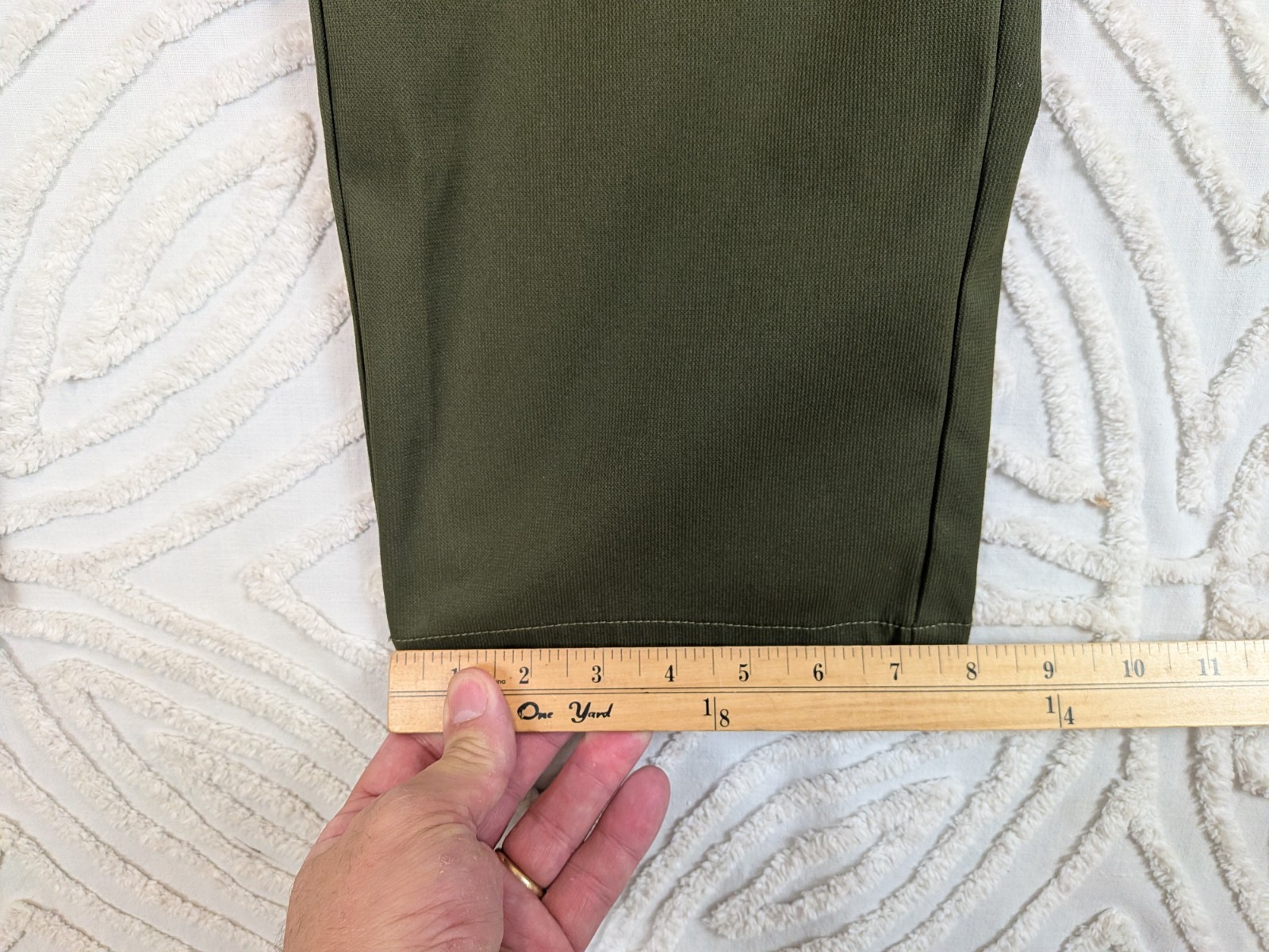 Truewerk EDO Werkpant Men’s 40×33 Green Pants Technical Performance Work 40 Long