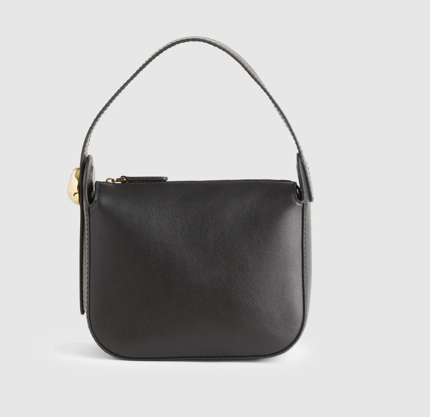 madewell Sculpted Metallic Wristlet Bag with Elegant Design NO IMPORT FEE