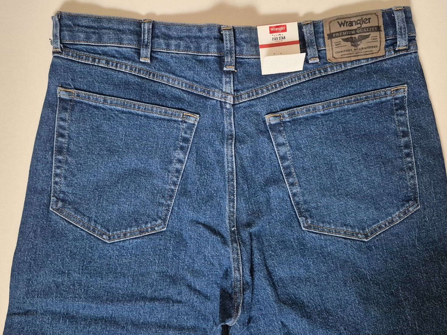 Wrangler Comfort Flex Waistband Regular Fit Jean – Men’s Size Regular Big Tall