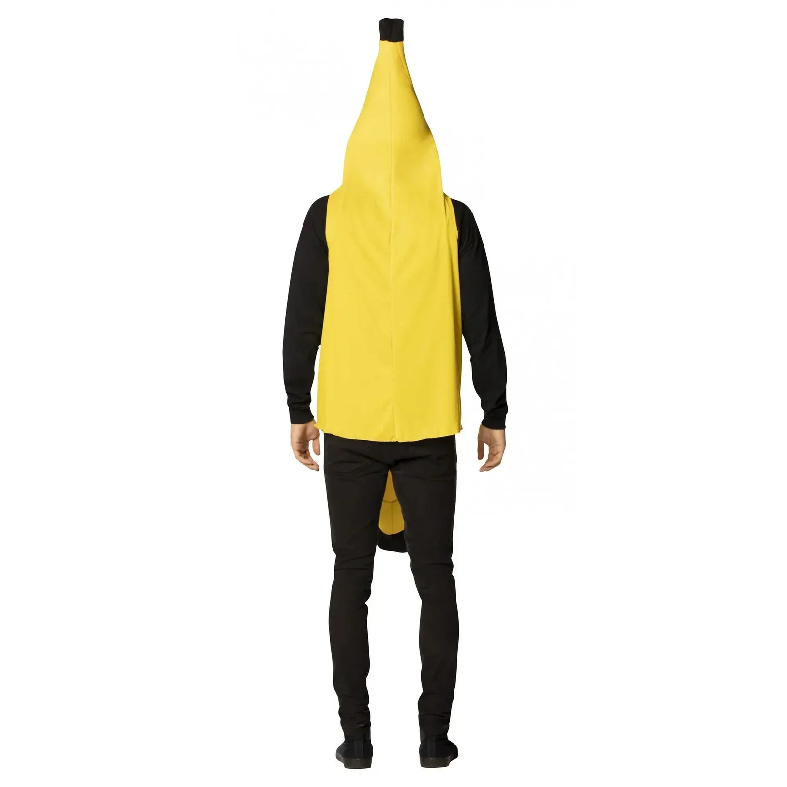 Adult Kids Unisex Funny Banana Cosplay Costume Suit Yellow Halloween Fruit Fancy