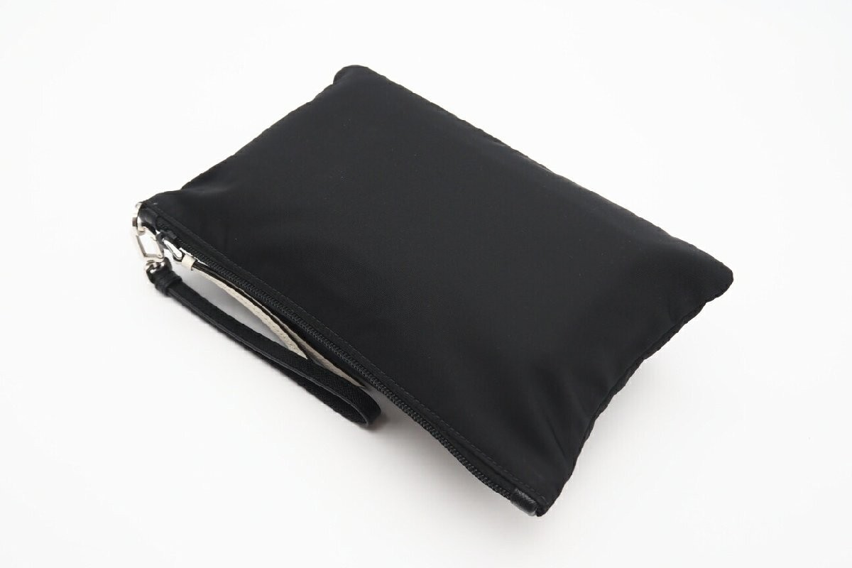 Returns accepted within 3 days PRADA Tesuto Saffiano City Camouflage Clutch Pouc