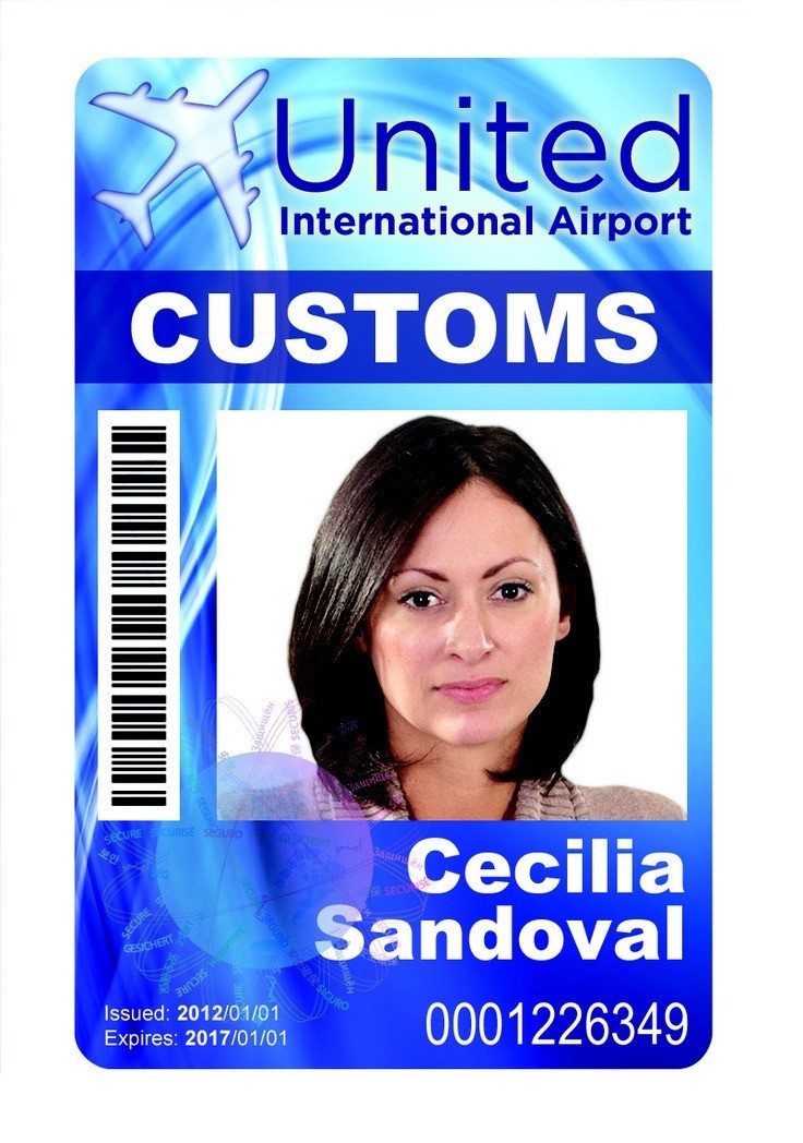 Full color custom printed ID cards, PVC, digital, high quality! No design fee!