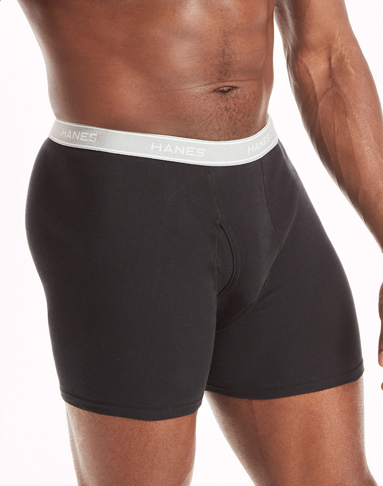 Hanes Boxer Briefs 10-Pack Men’s Tagless Comfort Flex Waistband Soft Tag Free