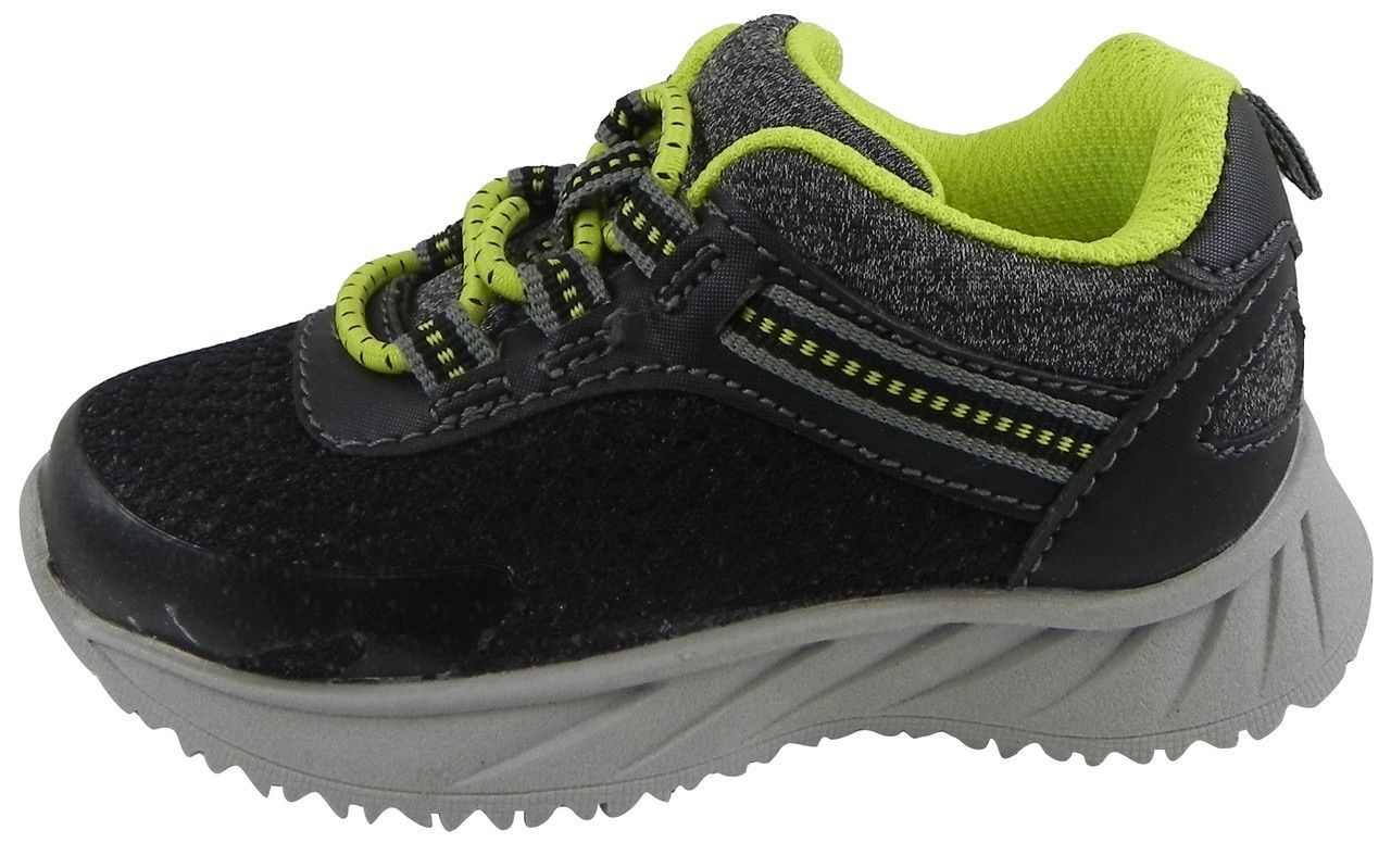 $38.00 NEW OshKosh B’gosh Toddler Boy’s Mesh Sneaker Shoe Black Sz 5
