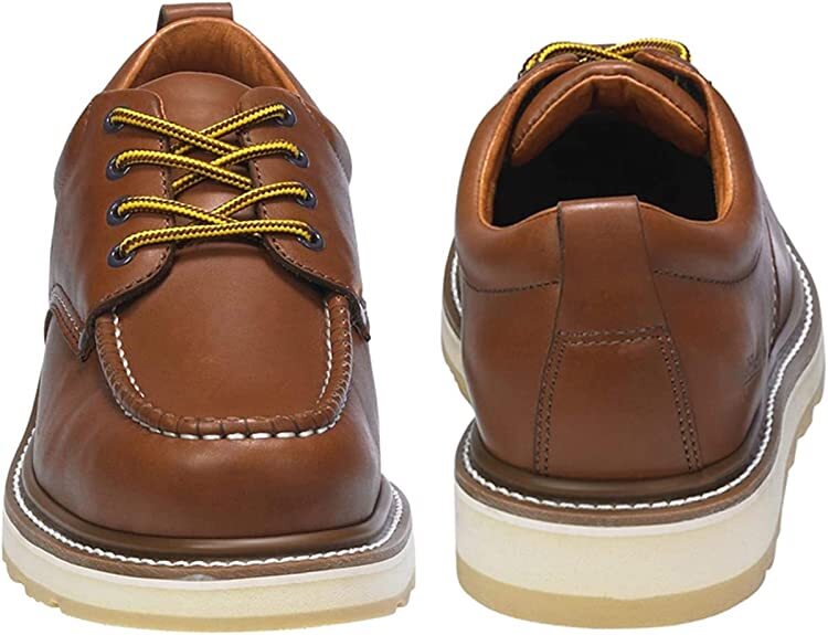 DieHardMen’s 4″ Soft Toe SureTrack Leather Slip Resistant Work Boots Shoes 82994