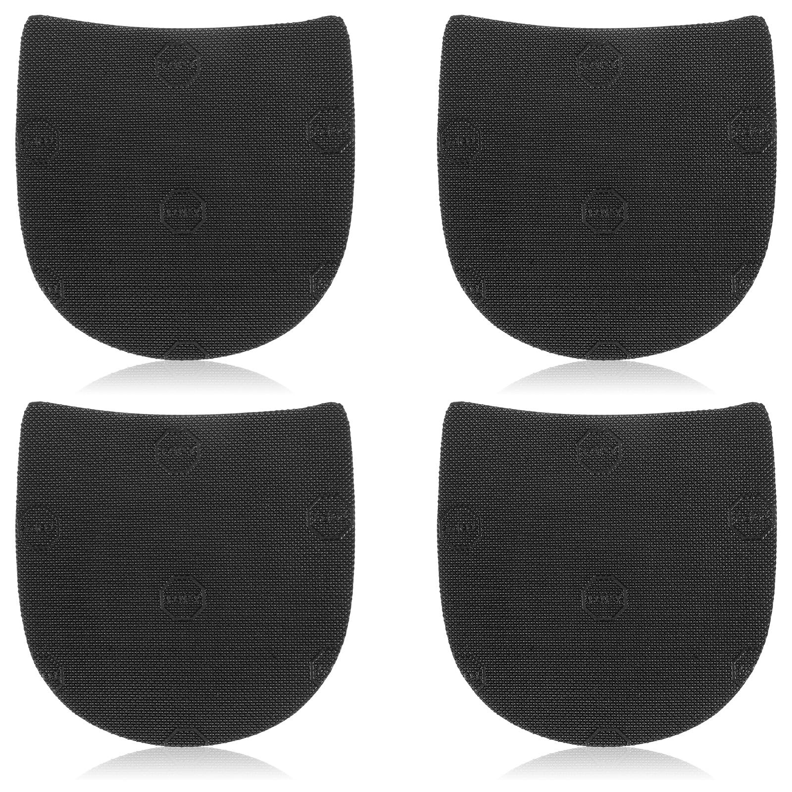 2 Pairs Shoe Repair Rubber Heels, Anti-Slip shoe heel repair kit Cuttable Boot H