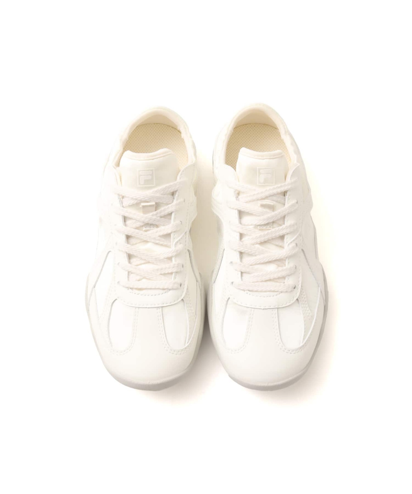 FILA Glio Synthetic Leather Beige Beige 100586-260 Unisex Size