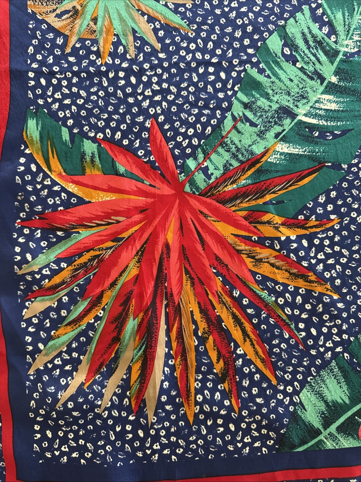 Vera 100% Silk Scarf 29”x29”