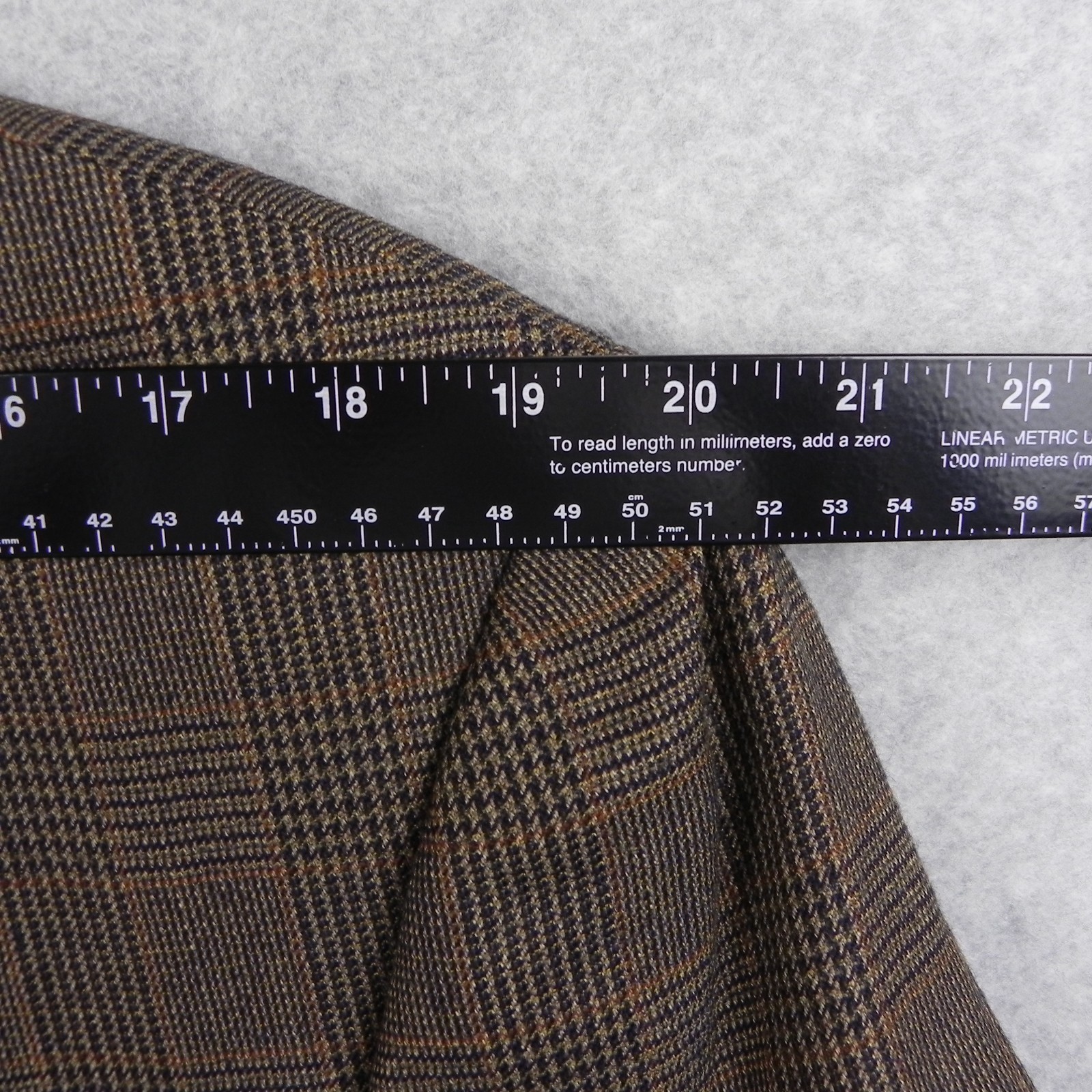 Brooks Brothers Blazer Mens 43R Wool 2-Button Suit Jacket Sport Coat Brown Plaid