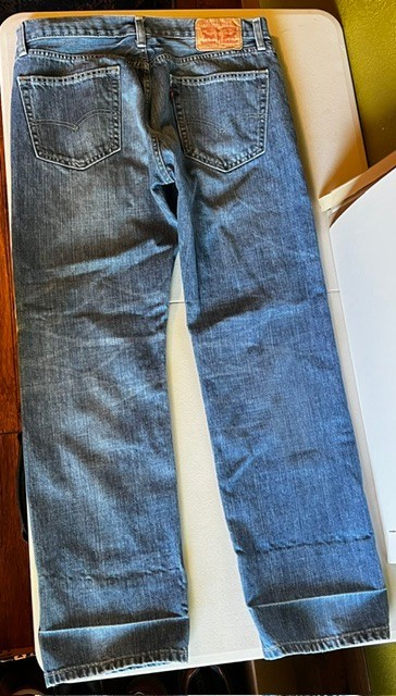 Modern 505 Levi’s Regular Fit Medium Fremont Wash Jeans 33×30