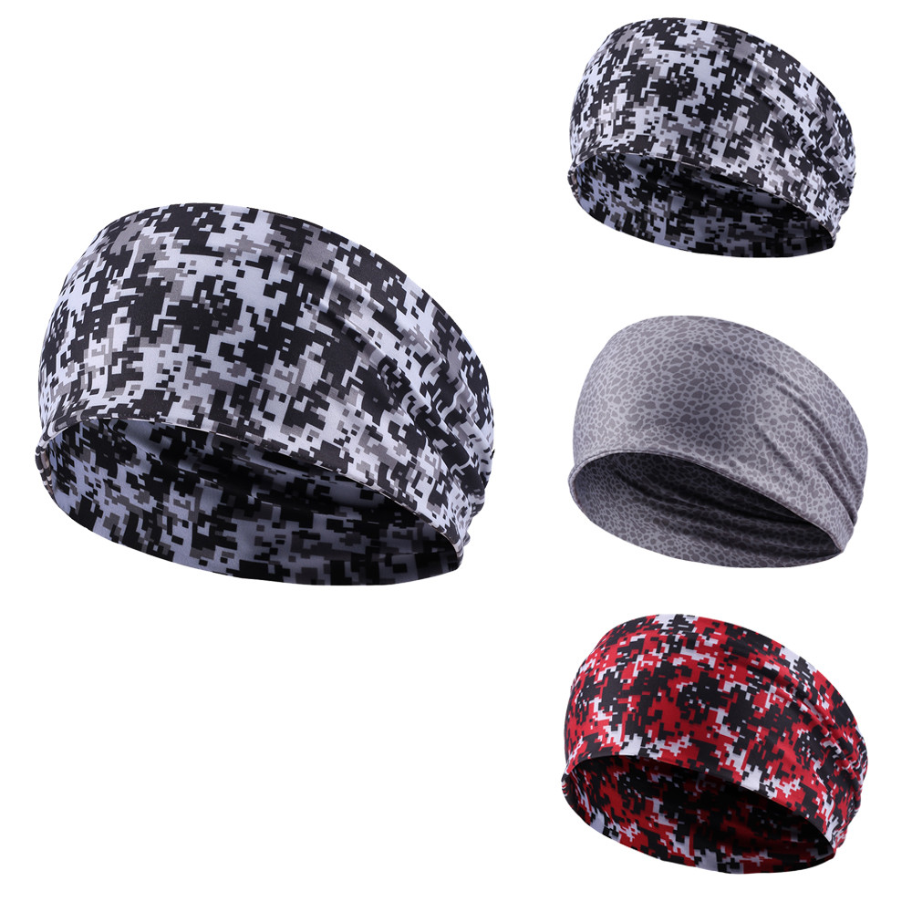 Stretch Sweatband Wide Headband Yoga Gym Run Head Wrap Head Band for Women Gift