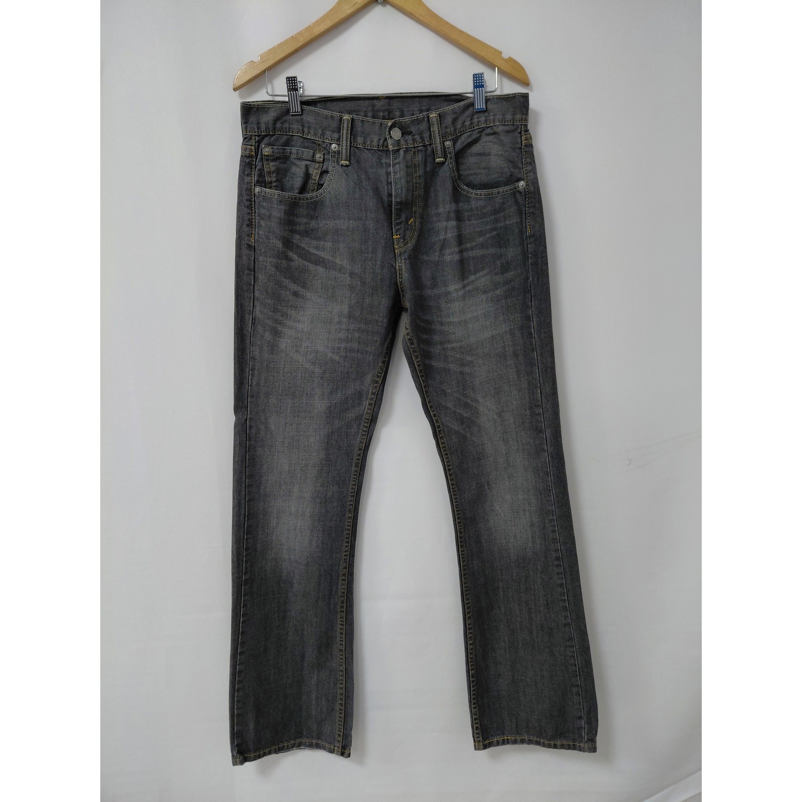 Levi’s Gray Denim Jeans Mid (10-12 in) Classic Men