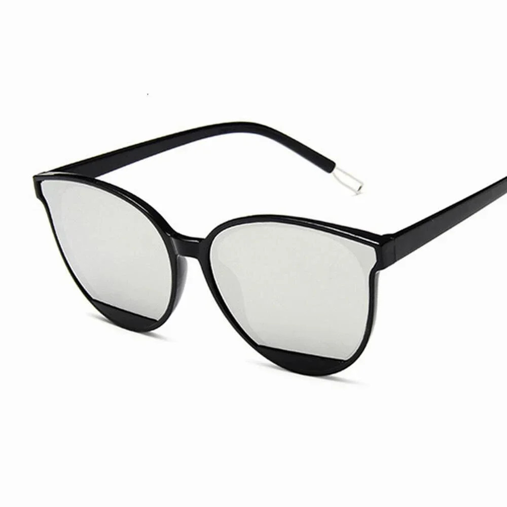 2025 Vintage Metal Sunglasses Women UV400 Mirror Lens Classic Shades