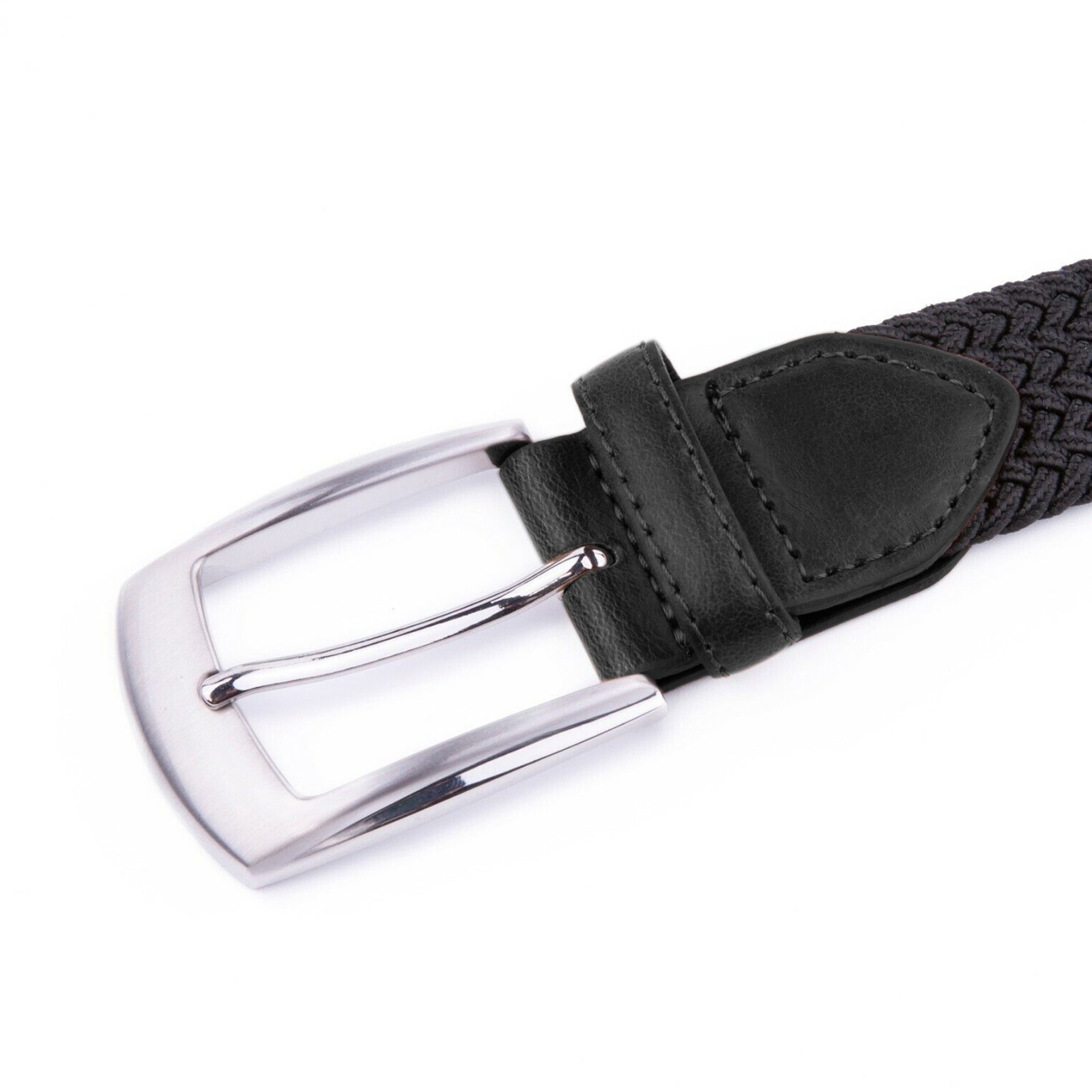 Elastic Fabric Braided Belt,Enduring Stretch Woven Belt for Unisex Men/Women/Jun