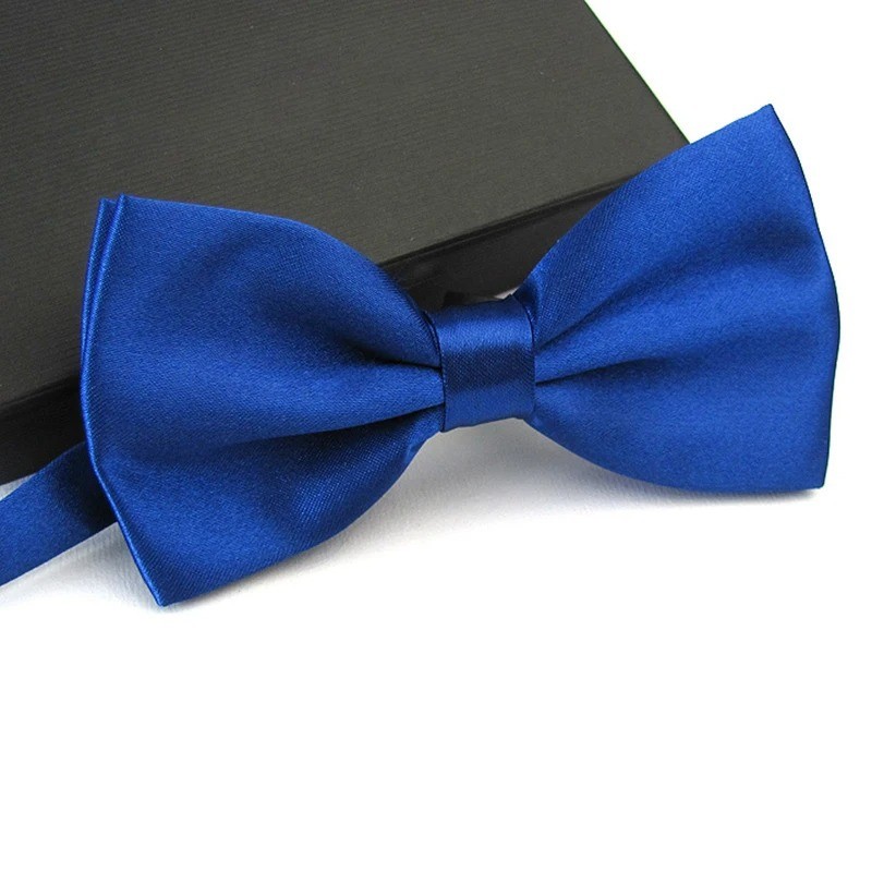 Mens Pre-tied Satin Bow Tie Adjustable Formal Tuxedo Wedding Party Necktie New