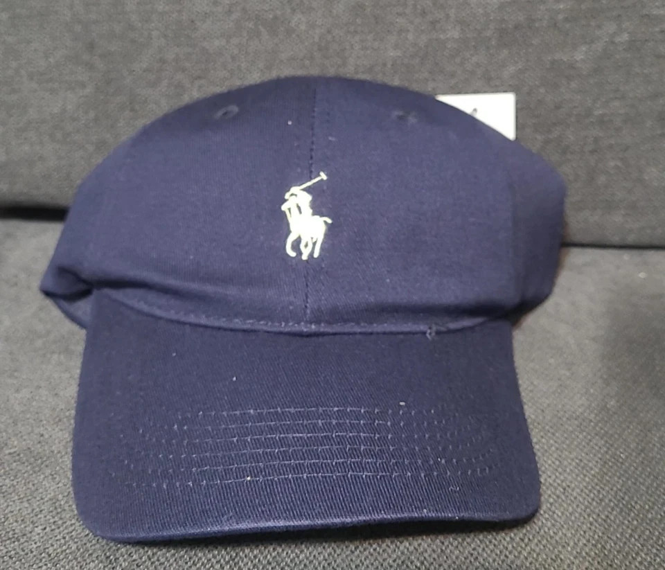 PoloRalphLauren Men’s Baseball Cap Adjustable Chino Cotton Hat NWT Multi-Color