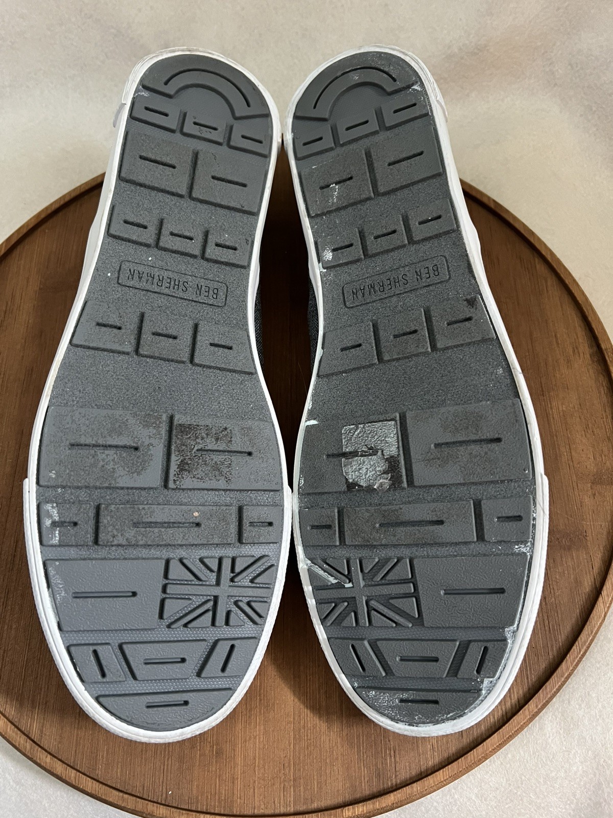 Ben Sherman Percy Slip On Mens Gray Size 12 Sneakers Shoes