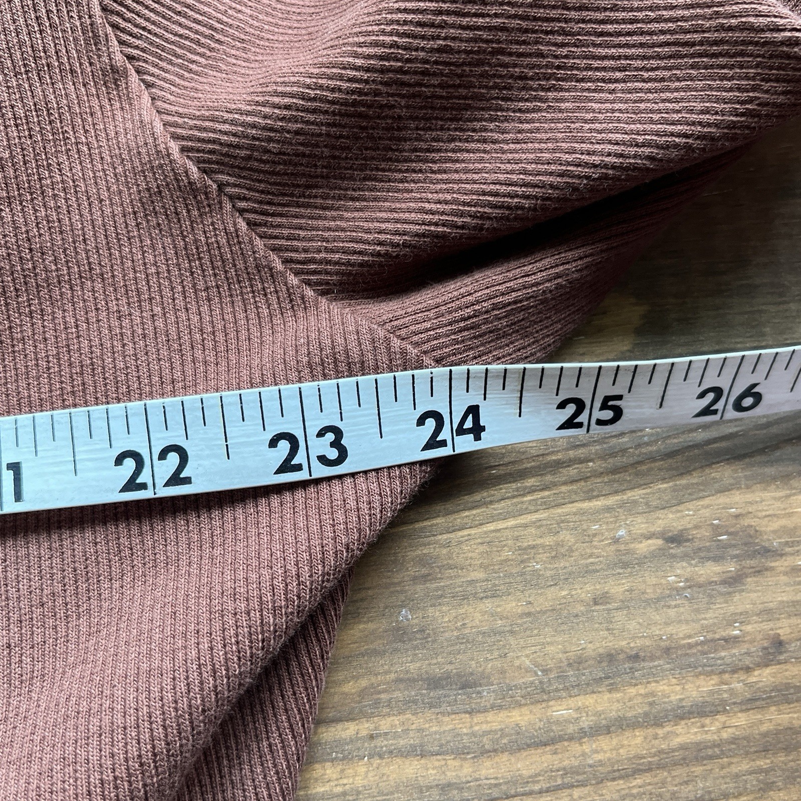 Big Bud Press Size 3X Wrap Top Many Colors Brown Ribbed 100% Cotton Long Sleeve