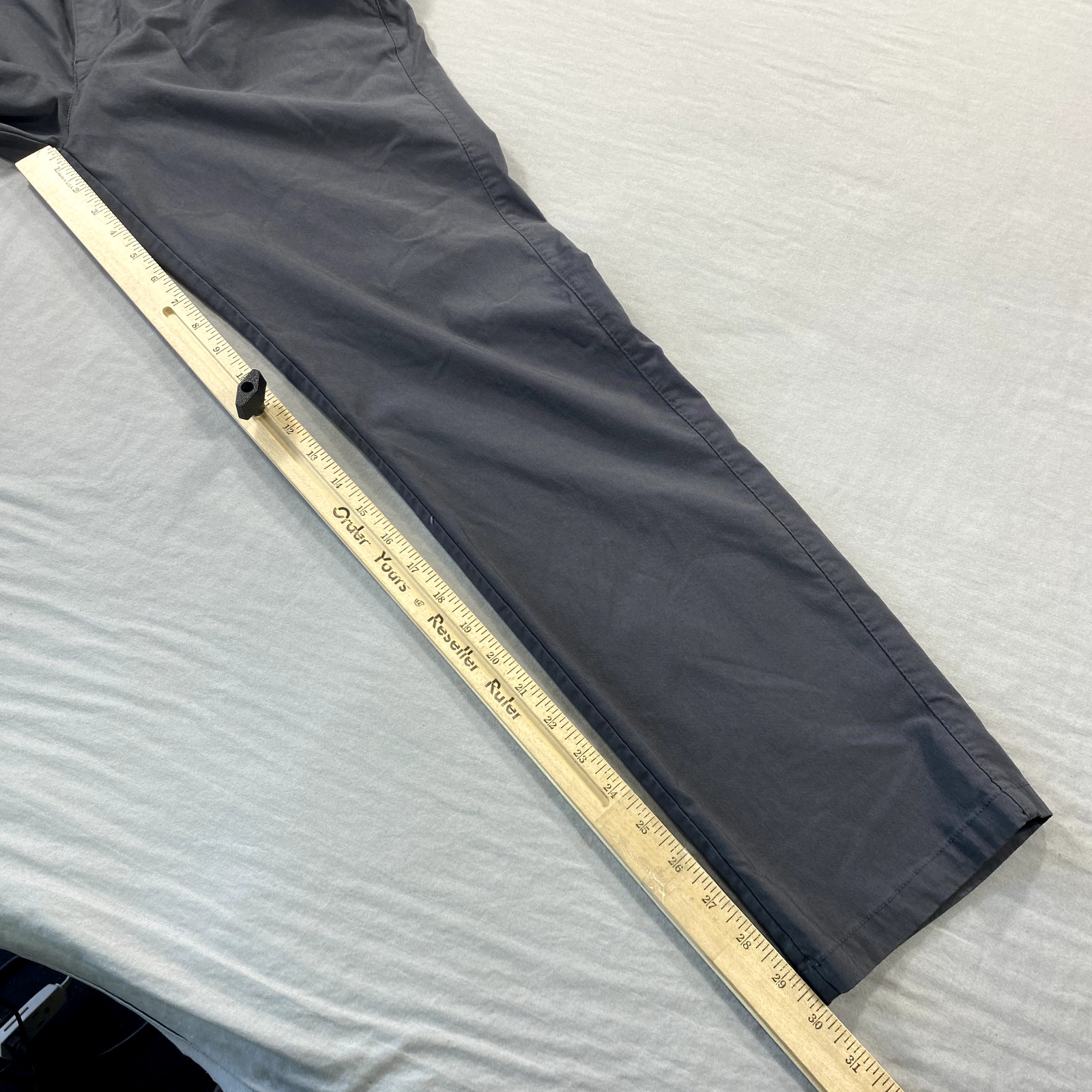 Copper & Oak All Day Tech Pants Mens 36×30 Gray Performance Stretch Golf Chino ^