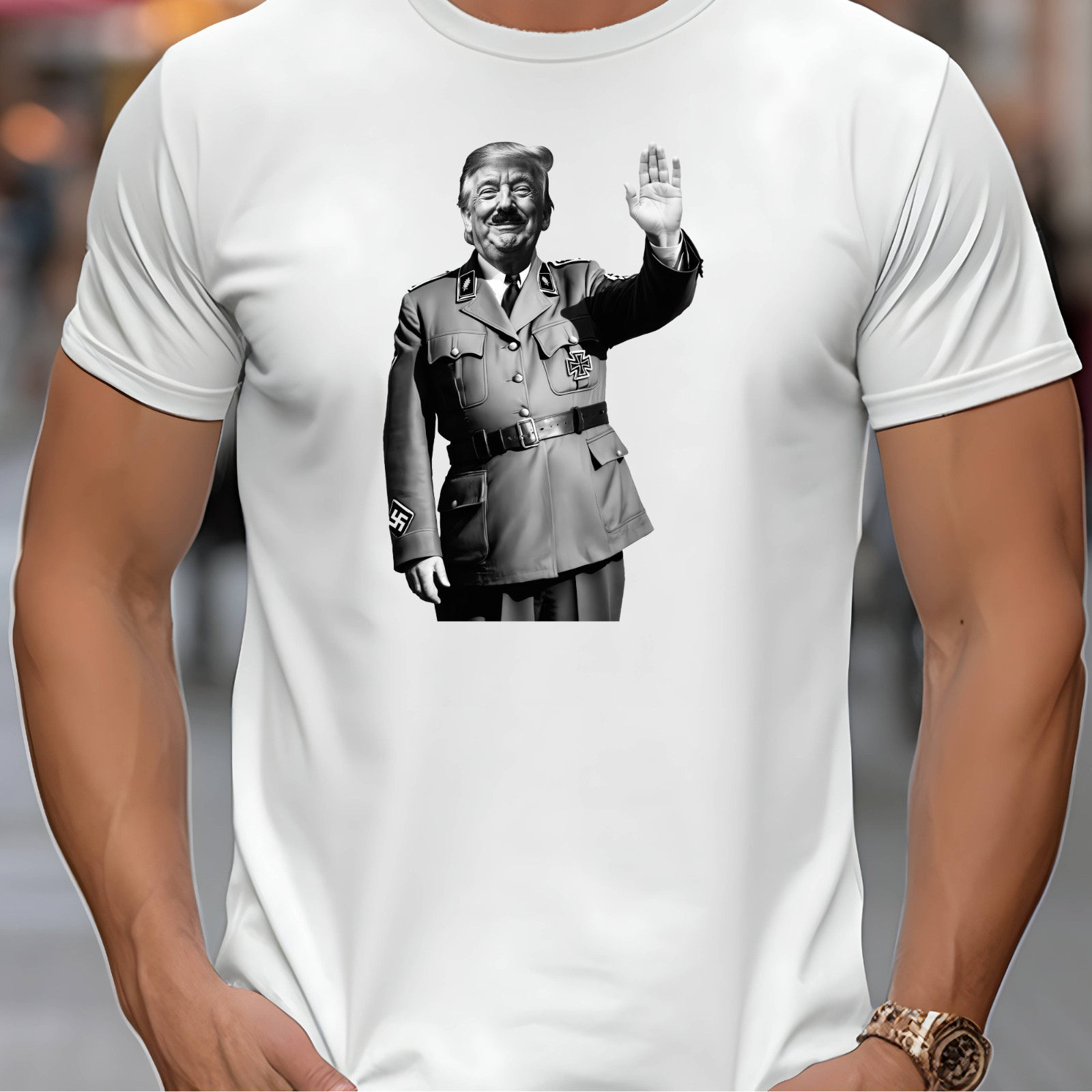 ANTI FASCISM Anti Trump MAGA RESIST Political T-Shirt 1