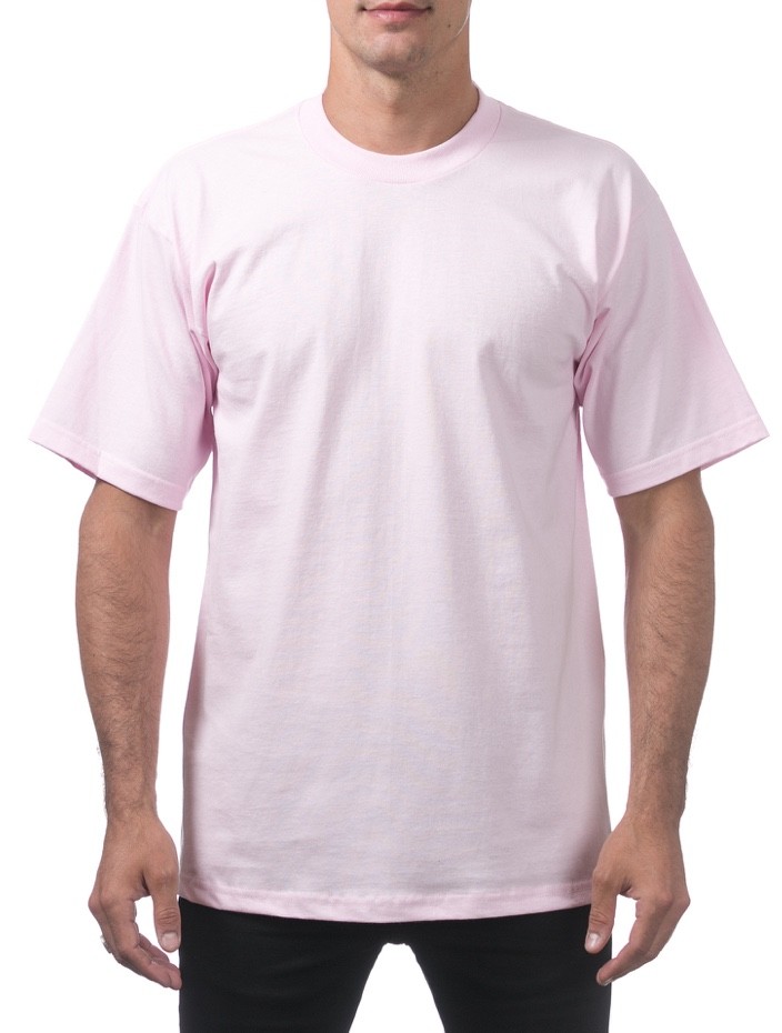 PROCLUB MENS HEAVYWEIGHT SHORT SLEEVE T SHIRTS PRO CLUB CASUAL COTTON TEE SHIRT