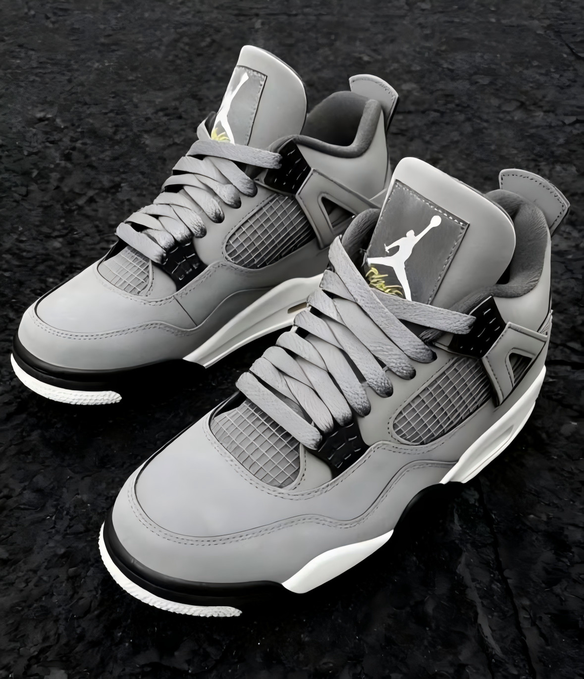 Jordan 4 “Cool Grey” Retro Basketball Shoes Men’s Mid Top