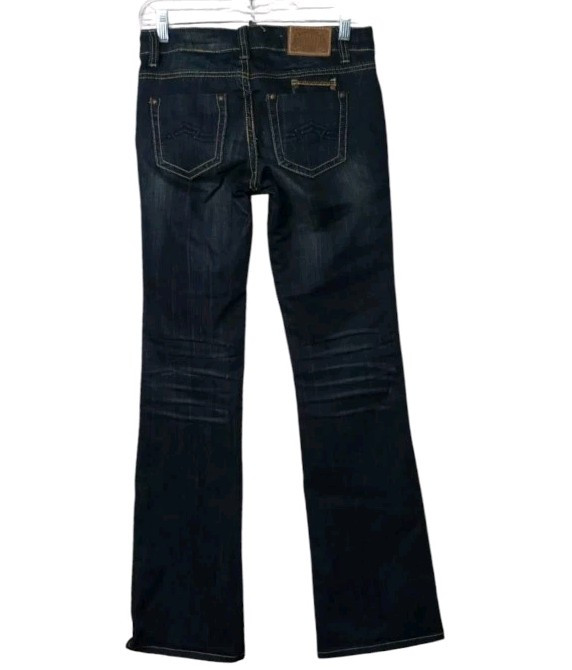 Antique Rivet Women’s Jean Size 27 Embellished Dark Wash Straight Leg