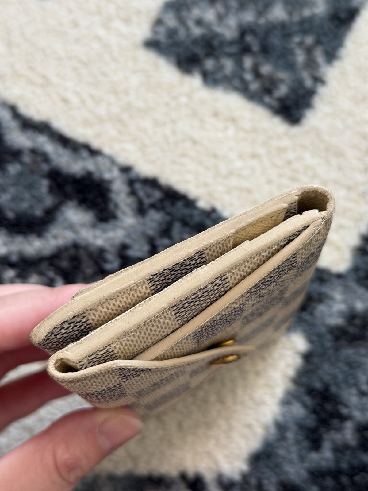 Louis Vuitton Damier Azur Portfolio compact Wallet