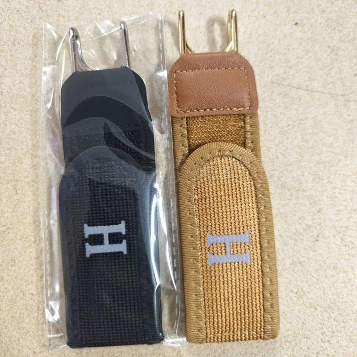 Elastic Belt Hook Waist Metal Invisible Tactical Buckle-Less Closure 1/2PCS