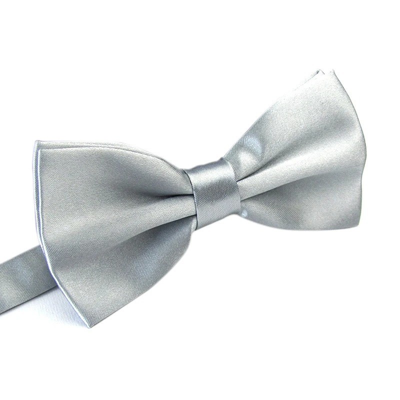 Mens Pre-tied Satin Bow Tie Adjustable Formal Tuxedo Wedding Party Necktie New
