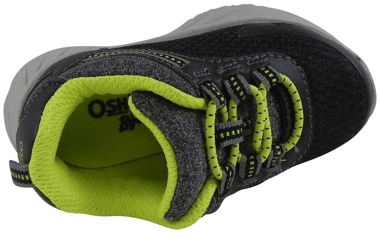 $38.00 NEW OshKosh B’gosh Toddler Boy’s Mesh Sneaker Shoe Black Sz 5