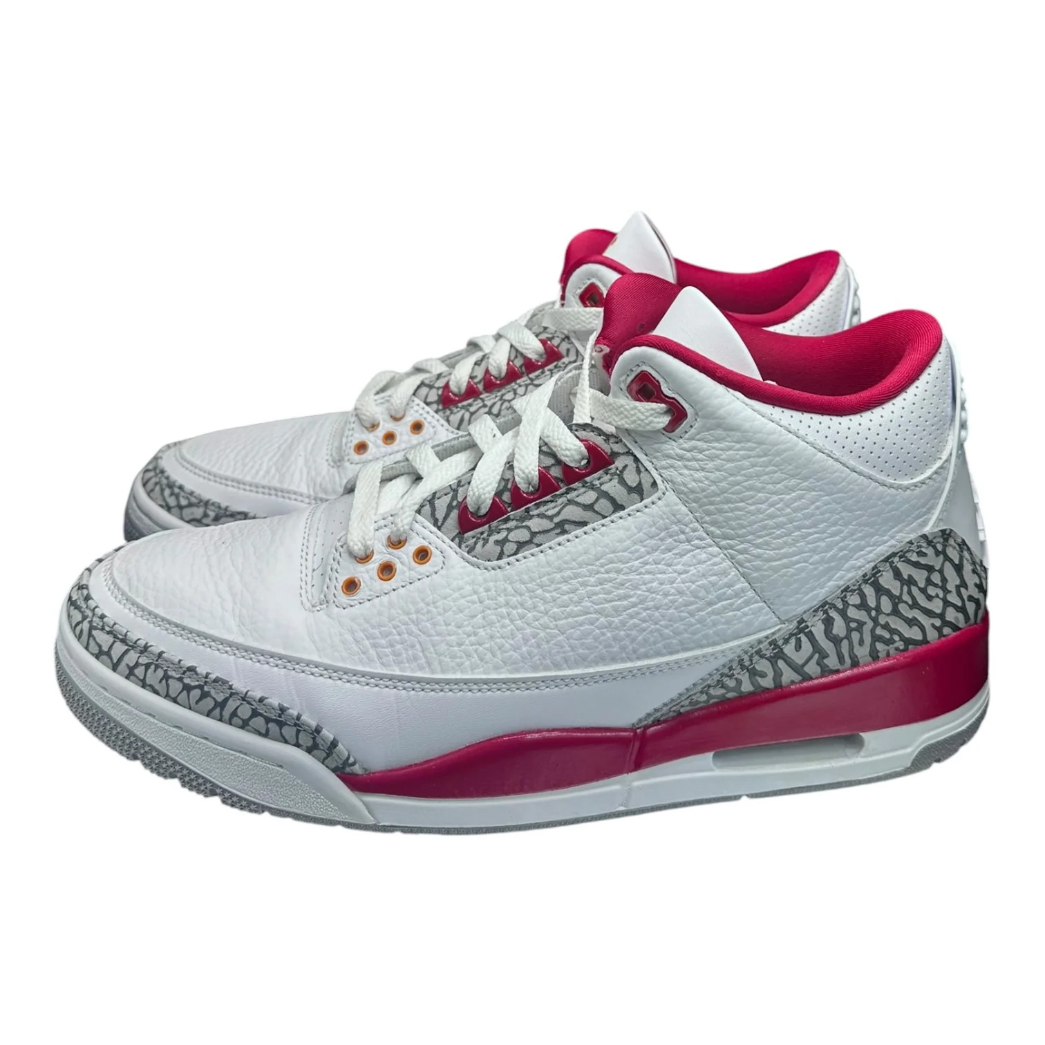 Jordan 3 Retro Cardinal Red Size 10.5 – Used/Worn
