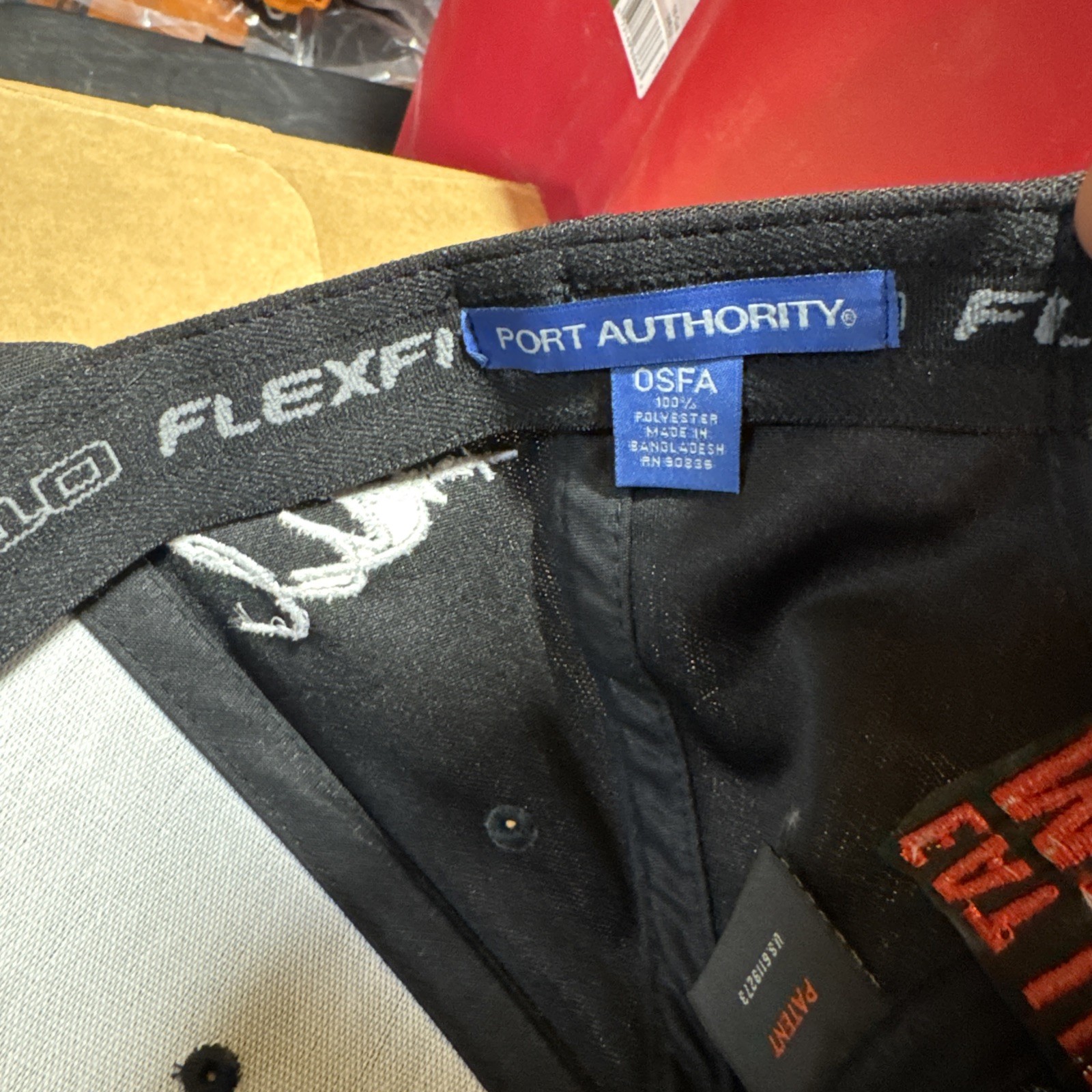 110 Flexfit Michael Jordans Steakhouse Embroidered Port Authority 100% Poly Hat