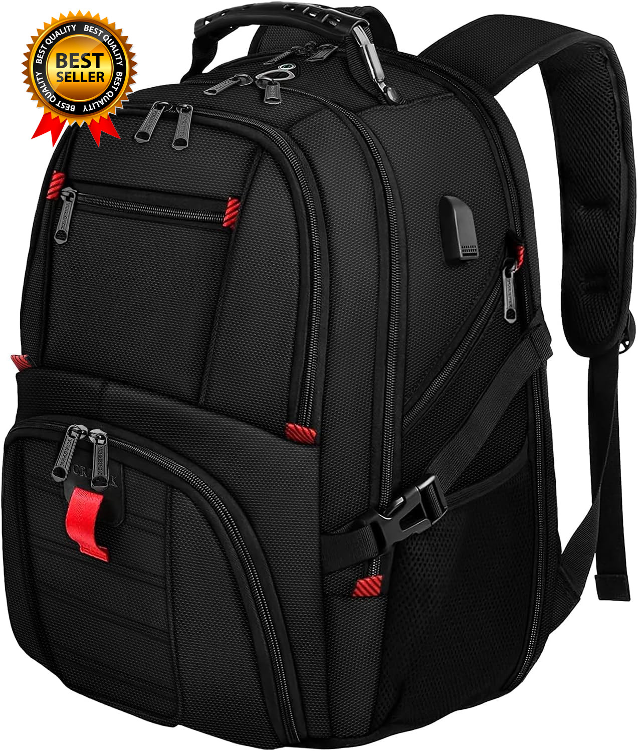 Travel Backpack Extra Large 50L Laptop Backpacks for Men Women Water Resistant
