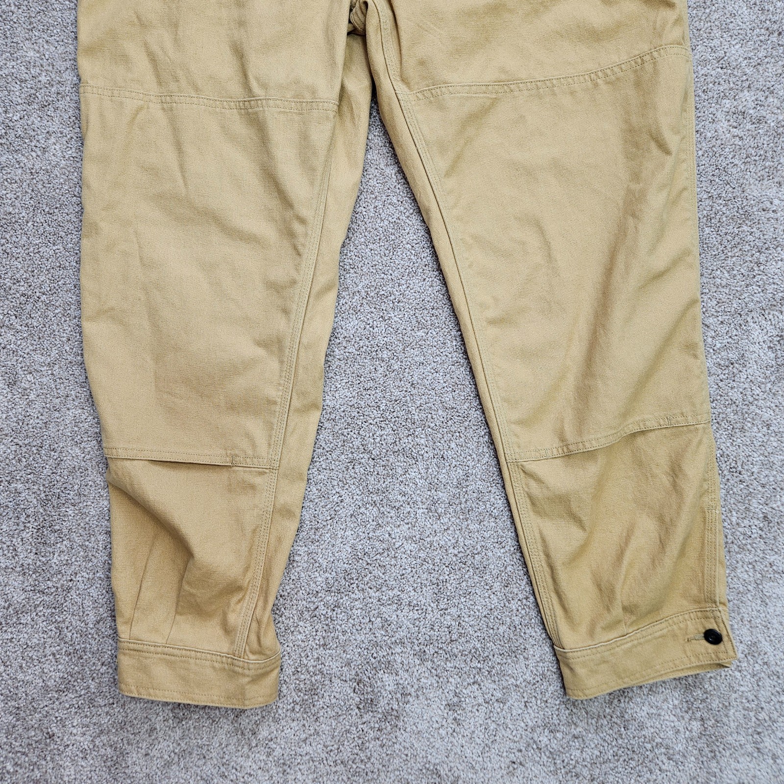 Patagonia All Seasons Hemp Canvas Double Knee Pants Women 18 Tan Workwear