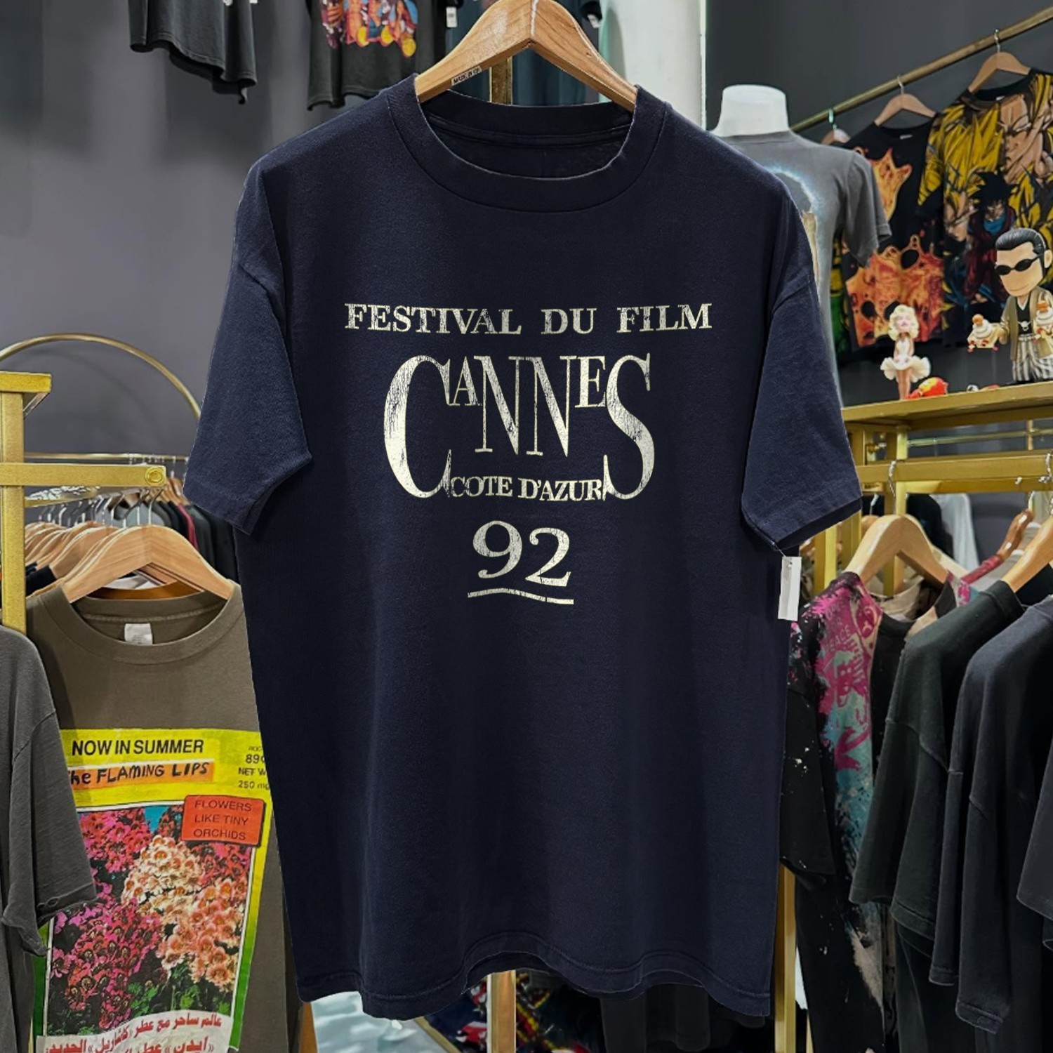 1992 Cannes Film Festival Classic T-Shirt Black L