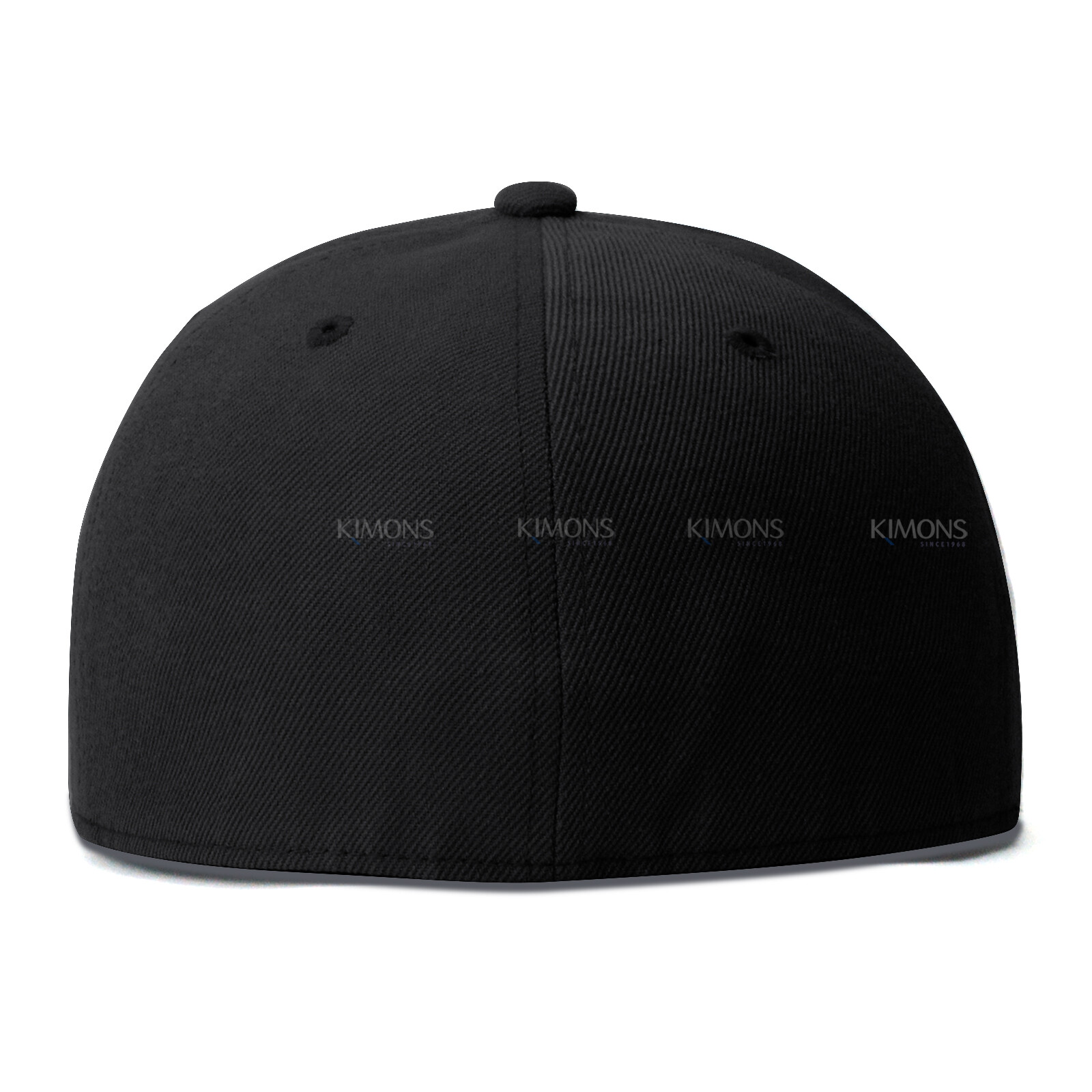 Premium Solid Fitted Baseball Cap Hat Blank Plain Flat Bill 9-Sizes Trucker