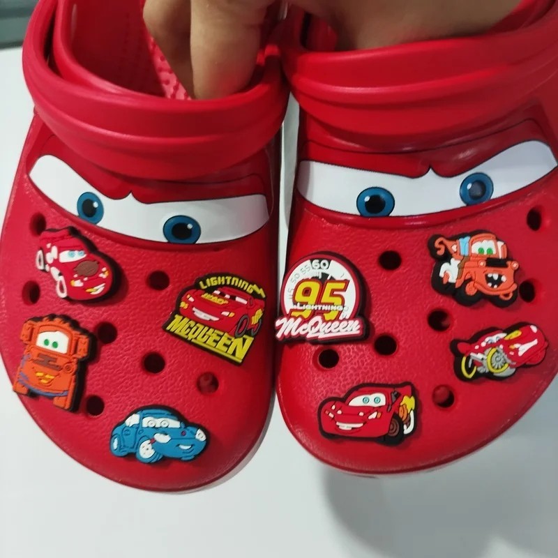 NEW Crocs Lightning McQueen Clog Adult Shoe Limited Classic No Lightup