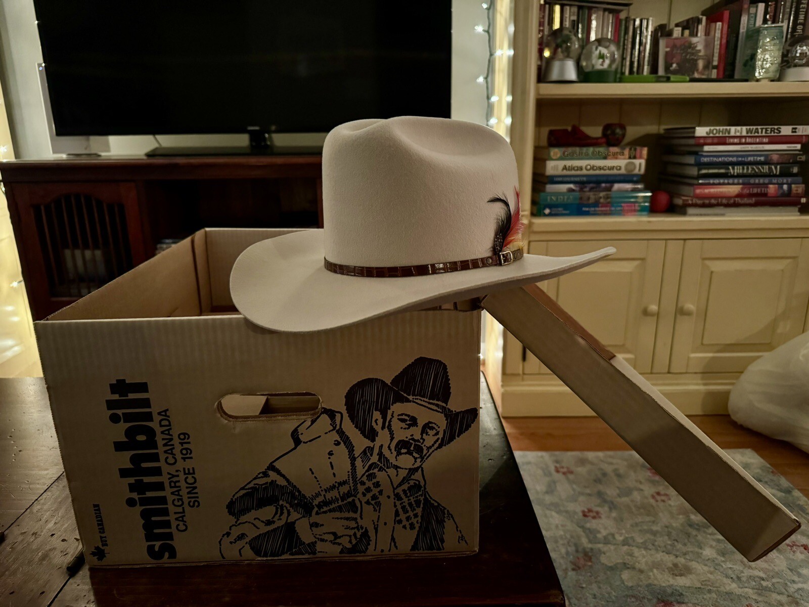 Smithbilt “Cattle buyer” Cowboy Hat, Felt, New And Never Worn