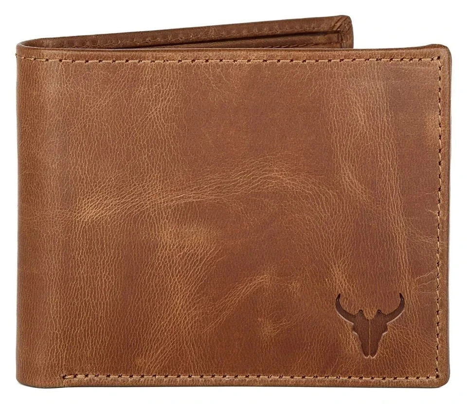 NAPA HIDE Leather Bifold Wallet RFID Blocking Stylist Wallet Daily GIFT MEN