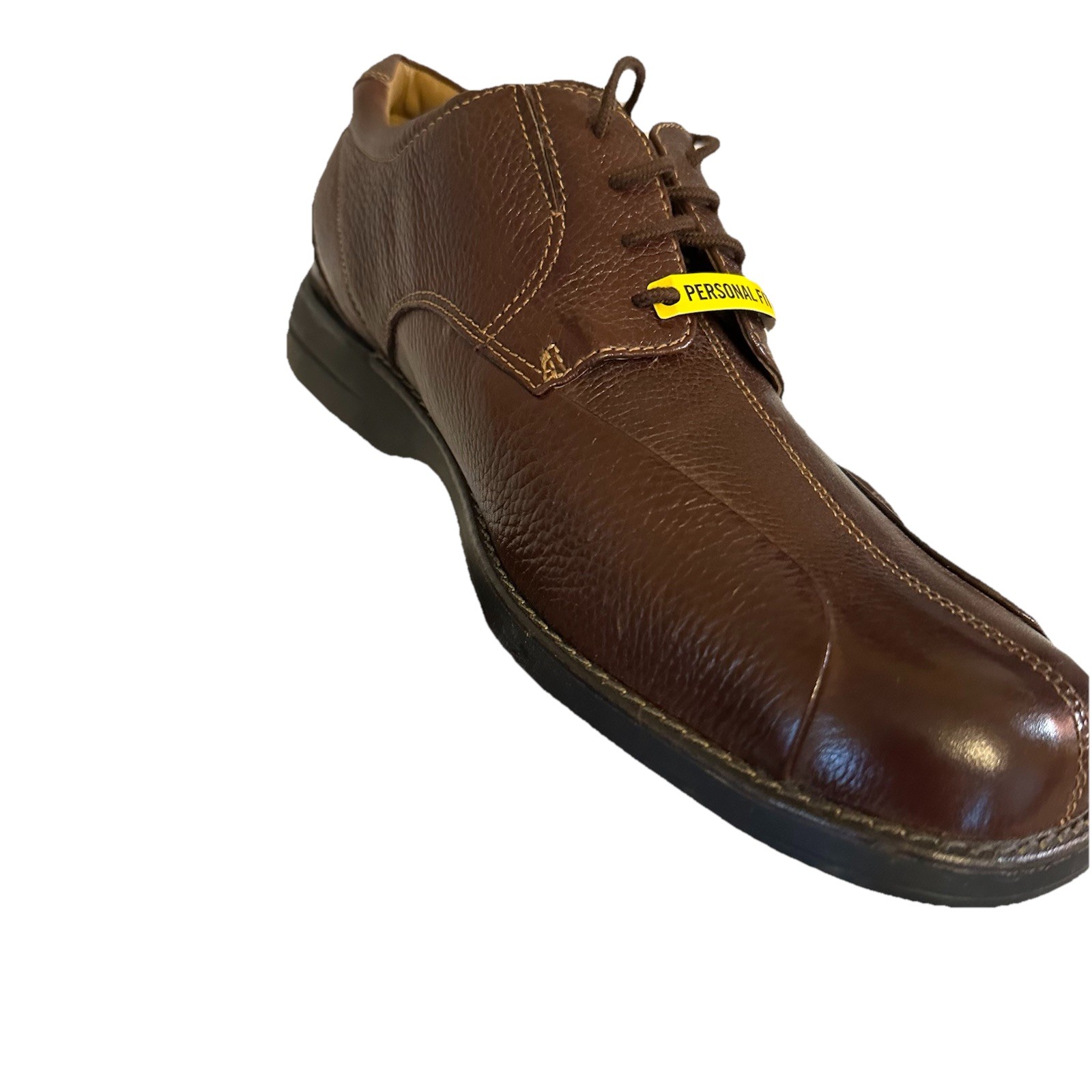 Dockers All Motions Men Brown Leather Shoes Lace Up Pro Style 12 New USA Seller